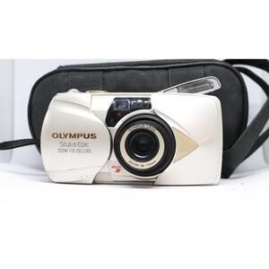 Olympus Stylus Epic Zoom 115 Deluxe 35mm Film Camera – Film Tested – Flash Works